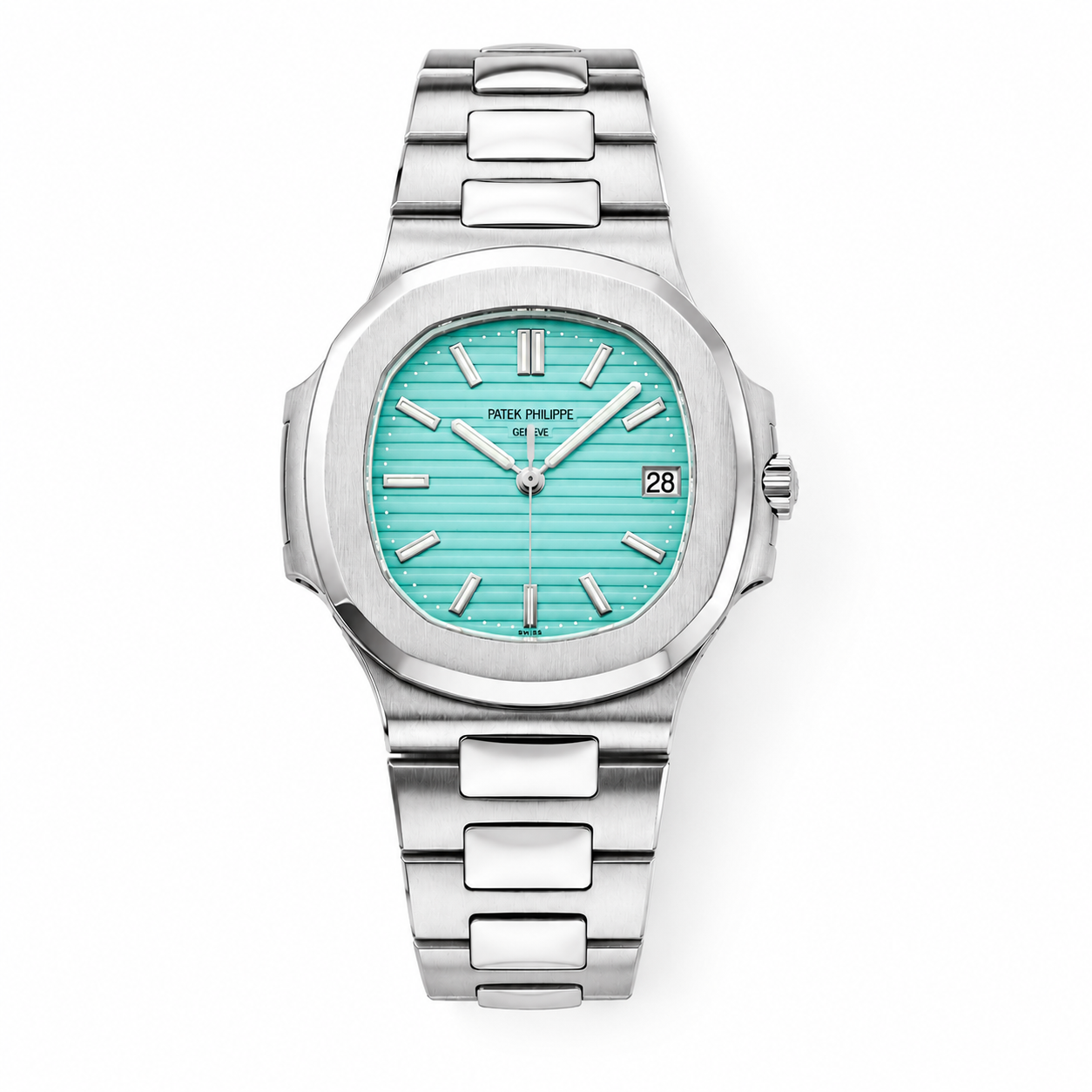 PP Nautilus Chain (Tifny Blue) Patni Watches