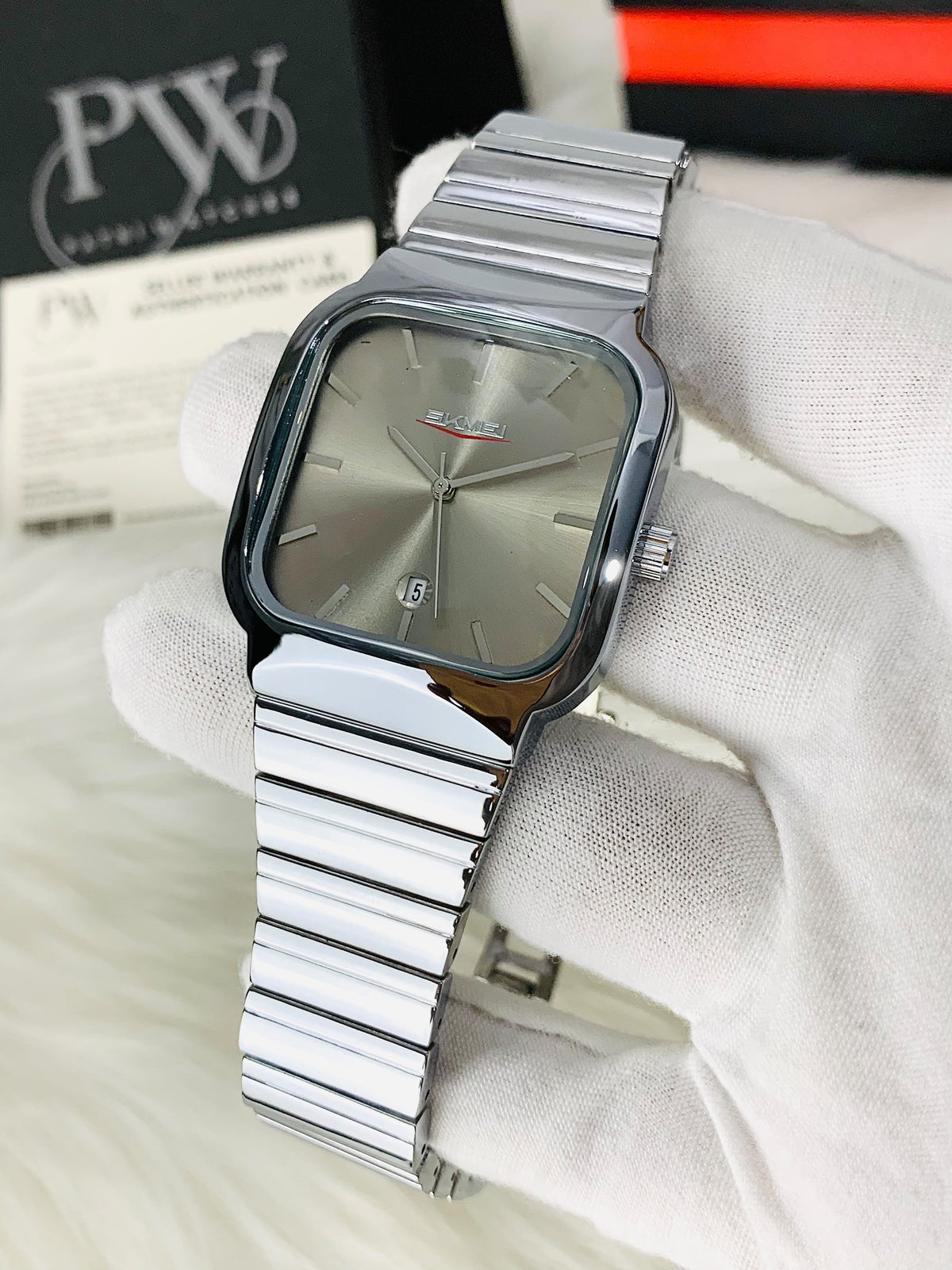 Skmei Silver Model (Grey) Patni Watches