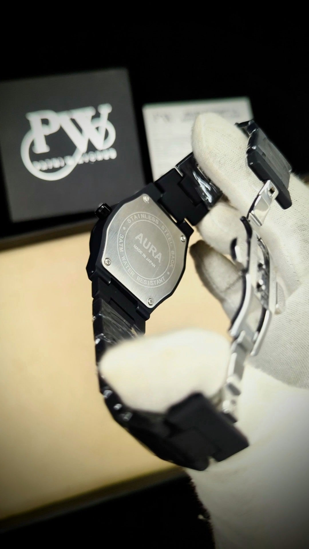 Arabic Heavy Weight Aura Watch Patni Watches