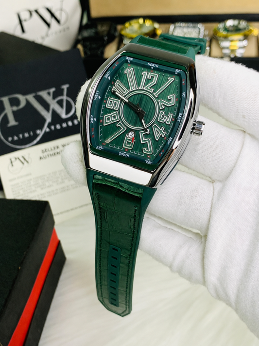FM Model (Green) Patni Watches