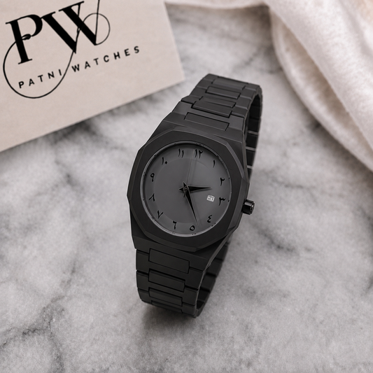 Arabic Heavy Weight Aura Watch Patni Watches