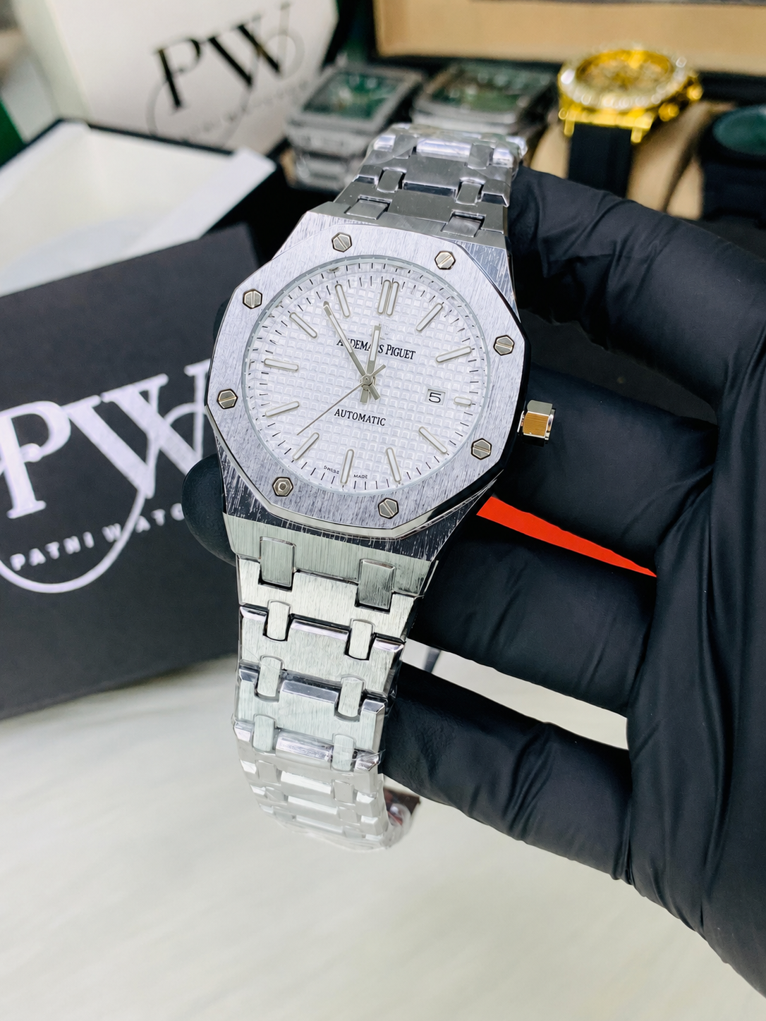 AP Royal Oak (White) Patni Watches